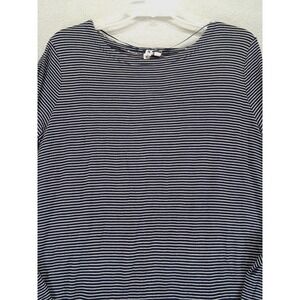 Cable & Gauge Striped, Casual Blouse,‎ Pockets, Size L